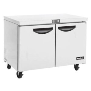 Padela Freezer, Undercounter 48″ Solid Door 2 sect. – PDU-48F-HC
